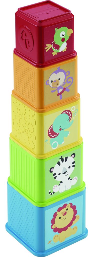 Kolorowe kostki do układania Fisher-Price Zdjęcie produktu 