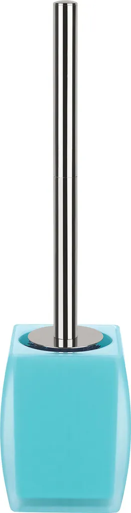 Ensemble Porte-Brosse WC Bleu pour Salle de Bain Moderne et Pratique