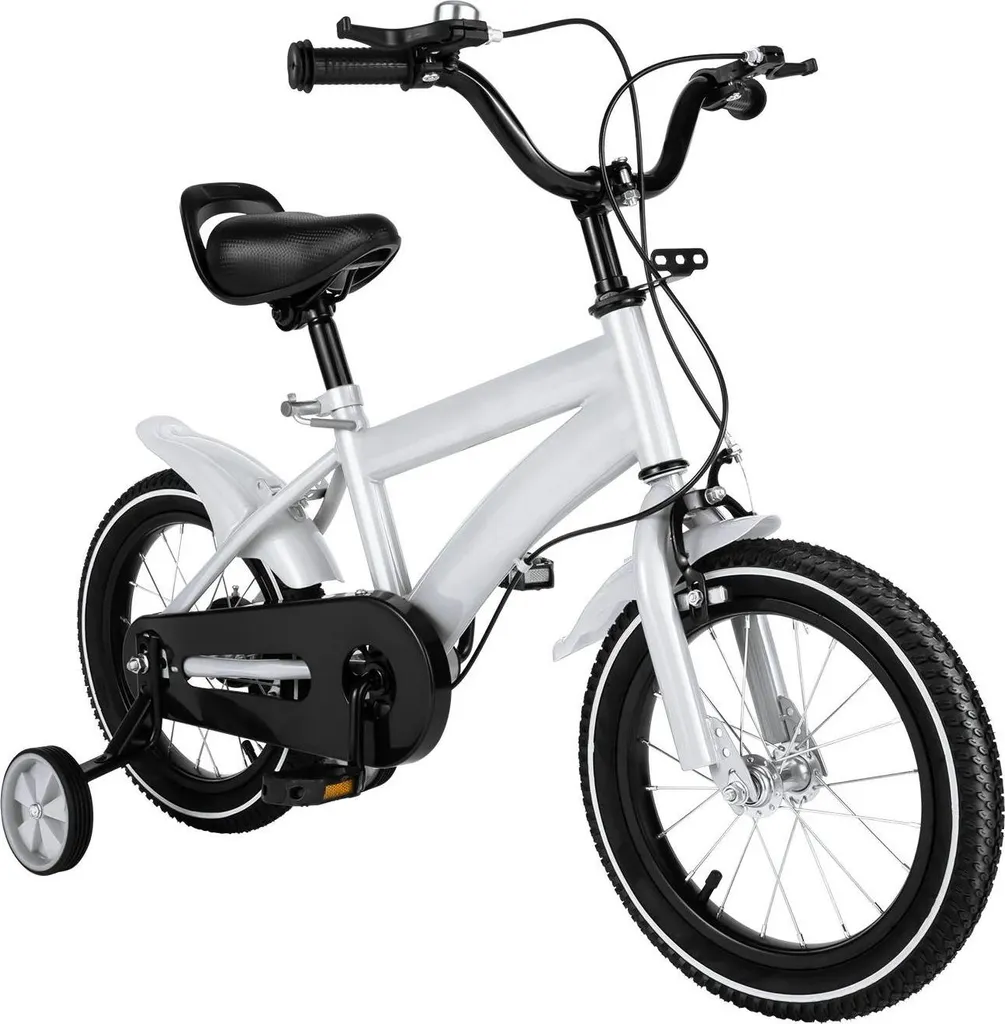 Vélo enfant sécurisé avec stabilisateurs pour apprendre sans tomber
