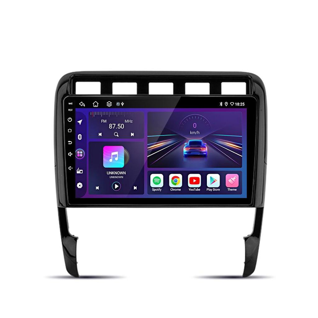 9” CarPlay Android 15 Autoradio Für Porsche Cayenne 9PA 2002-2010 GPS Navi WIFI 4G-LTE BT DAB+ SWC USB DSP 6GB+128GB 8-Kern