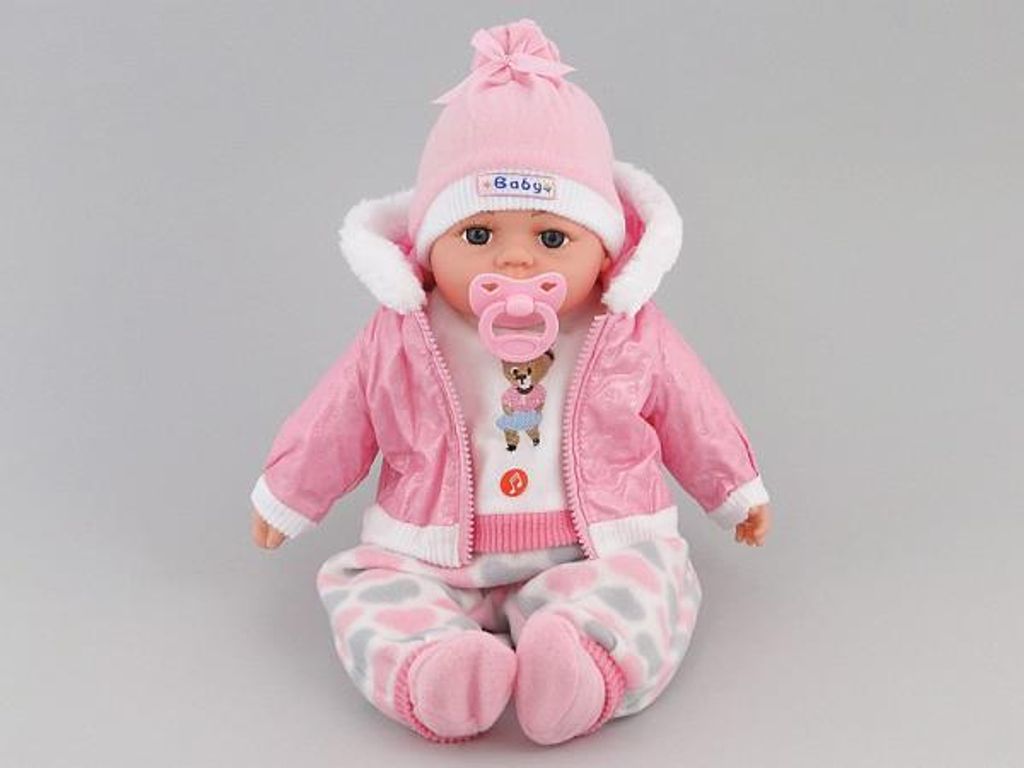 Lalka Bobas Z Polskim Dźwiękiem 45Cm W Worku 416529 Obrázok produktu 