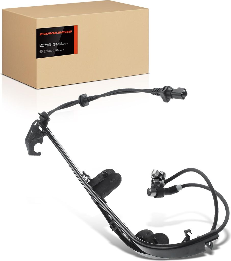Frankberg 1x ABS Sensor Hinterachse beidseitig für Ford Escort Klasseic VI Cabriolet Stufenheck Fiesta IV Kasten