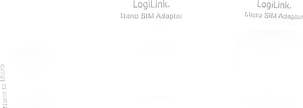 LogiLink Dual SIM Card Adapter - Adapterkit für Obrázek produktu 