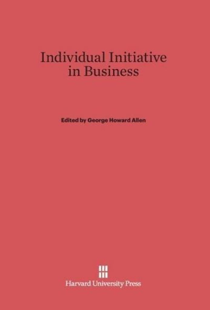 Individual Initiative in Business