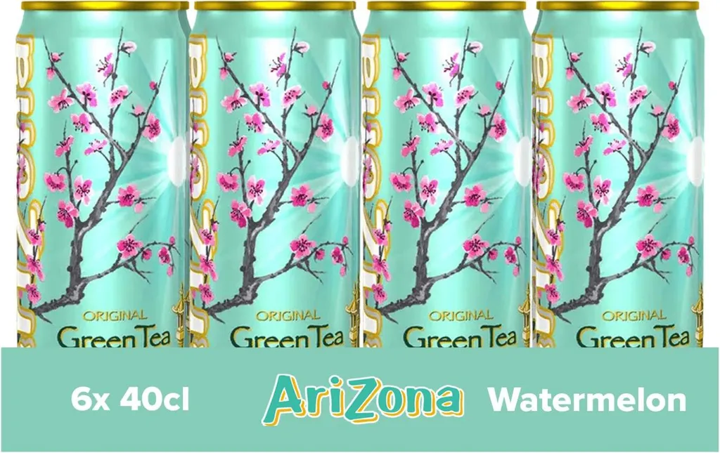 Thé Vert Arizona au Miel 33cl : Désaltérez-vous avec ce Pack de 12