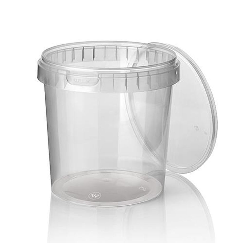 Feinkostbecher, PP 770 ml Ø 11,8 cm · 11,3 cm transparent Produktbild 