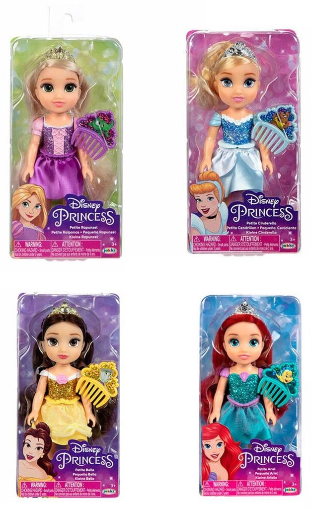 Sada bábik princezien Disney, výška 15 cm Obrázok produktu 
