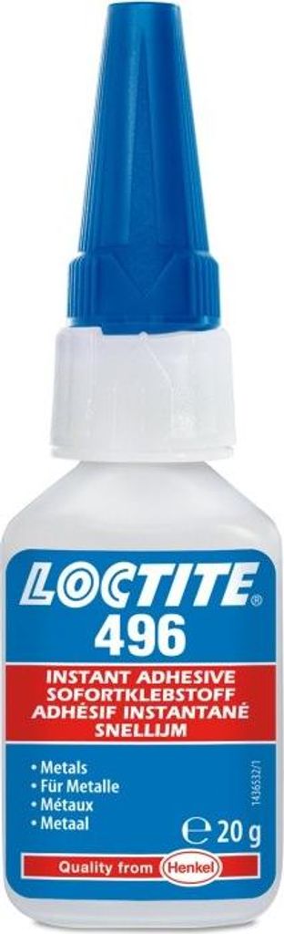 Klej błyskawiczny Loctite 496 - 20 g Zdjęcie produktu 