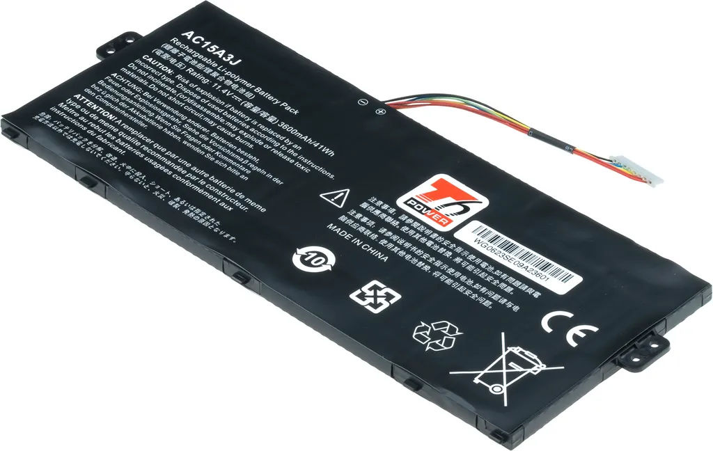 Ricambio Batteria Acer CB311-8HT | 3600mAh T6 Power Li-Poly 11.4V