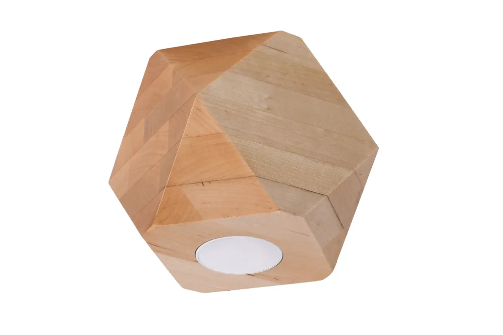 Lampada WOODY 1 Sollux in Legno Naturale | Illumina i tuoi Sogni