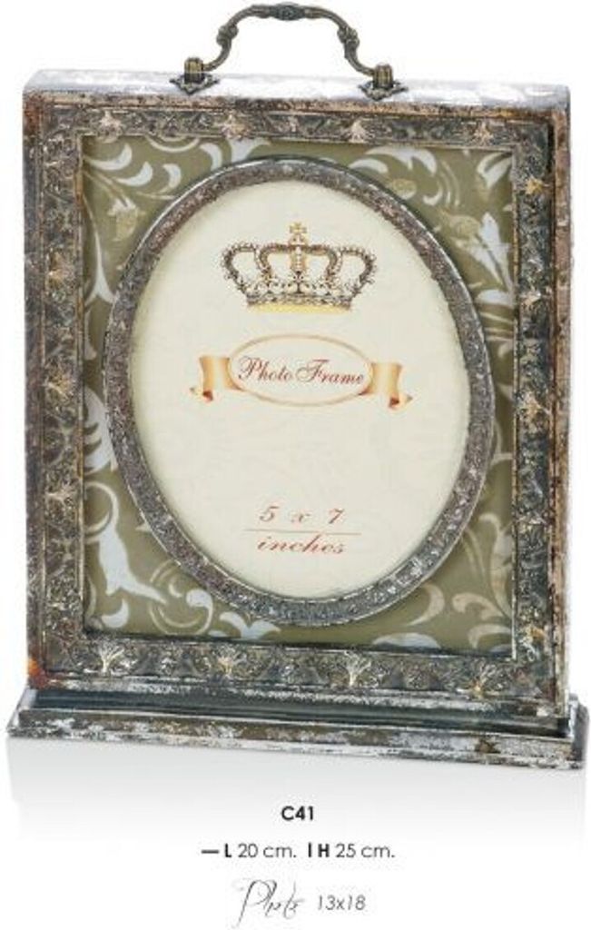 Casa Padrino Barock Bilderrahmen Antik Stil 25 x 20 cm - Bilder Rahmen Foto Rahmen Jugendstil Antik Stil Mod AX15