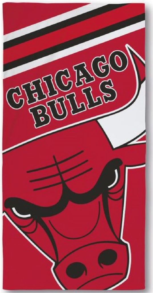 Chicago Bulls Strandhandtuch Mikrofaser 140x70 – Leichtes Produktbild 