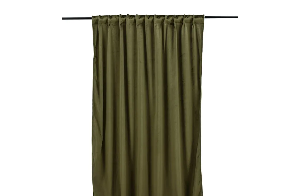 Rideau Mary 250x135cm Vert pour habiller vos fenêtres et baies vitrées