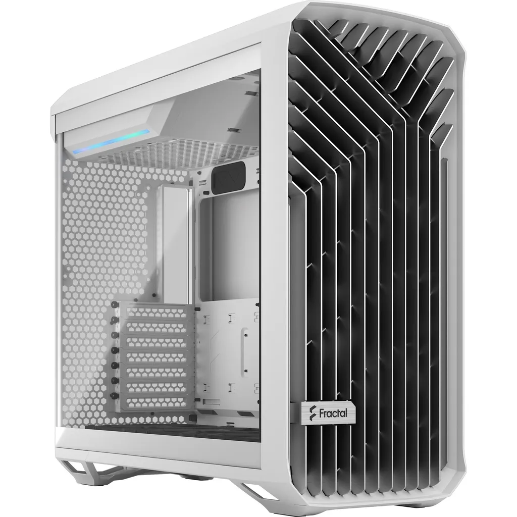 Boîtier PC Fractal Design Torrent White TG pc gamer blanc