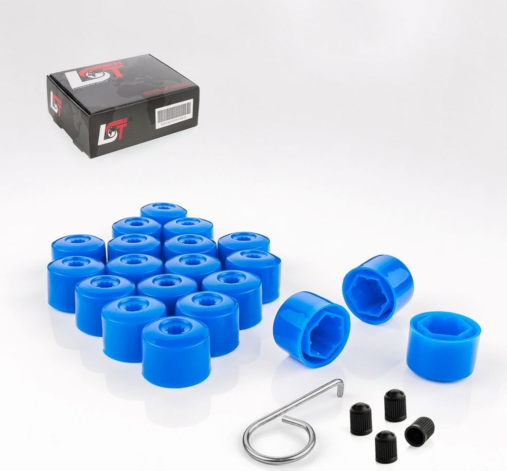 20x Radschrauben Kappen 17mm blau für MAZDA HONDA TOYOTA SUZUKI MITSUBISHI