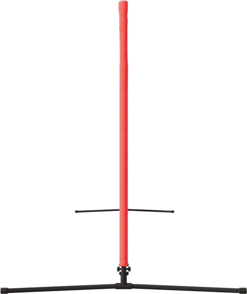 Filet de tennis en polyester avec structure stable noir et rouge