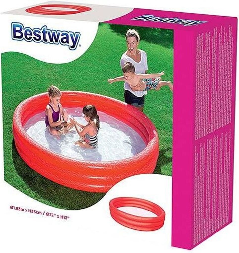 Bestway® Planschbecken Classic 480,0 l farbsortiert 183,0 x Produktbild 49