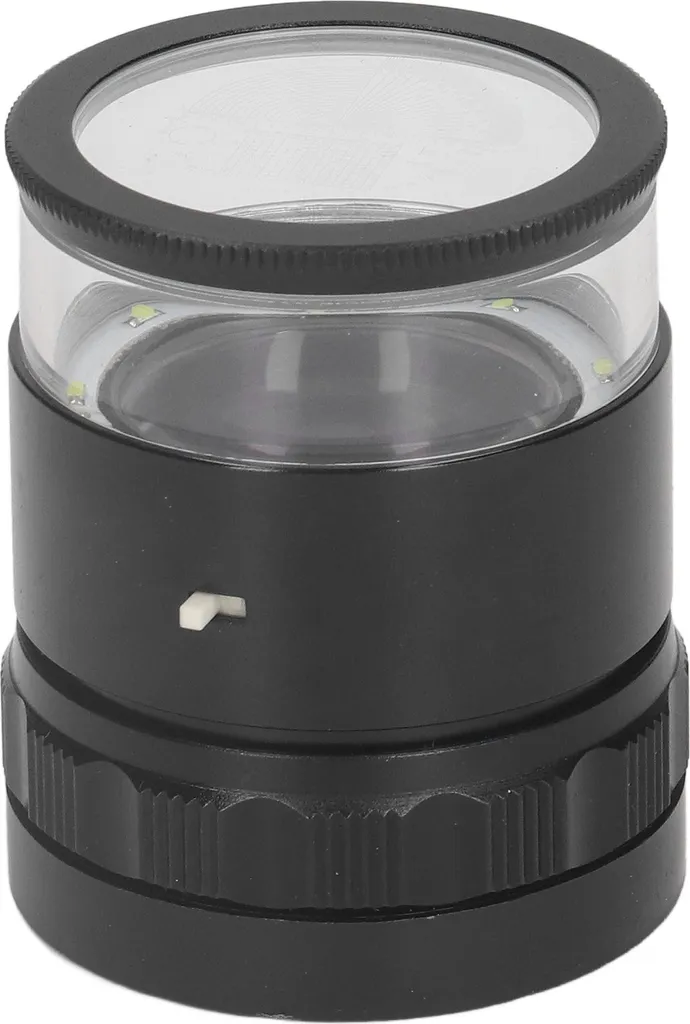 Loupe de mesure 10X avec éclairage 8 LED et graduation interchangeable