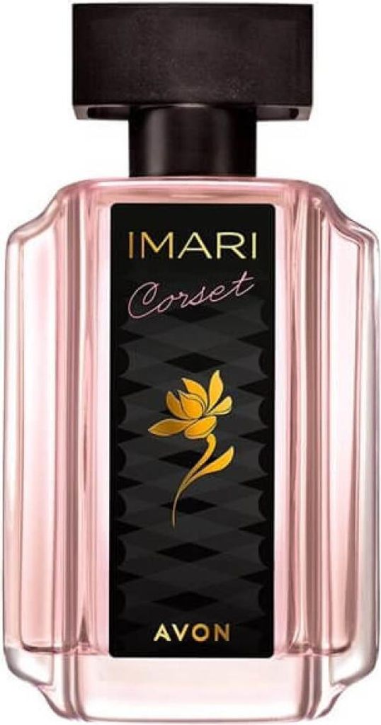 A bottle of AVON Imari Corset Eau de Toilette.
