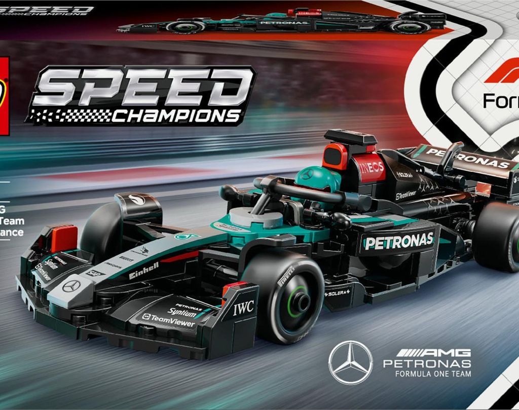 LEGO Speed Champions Mercedes-AMG F1 W15 Auto da Corsa 267 Immagine del prodotto 