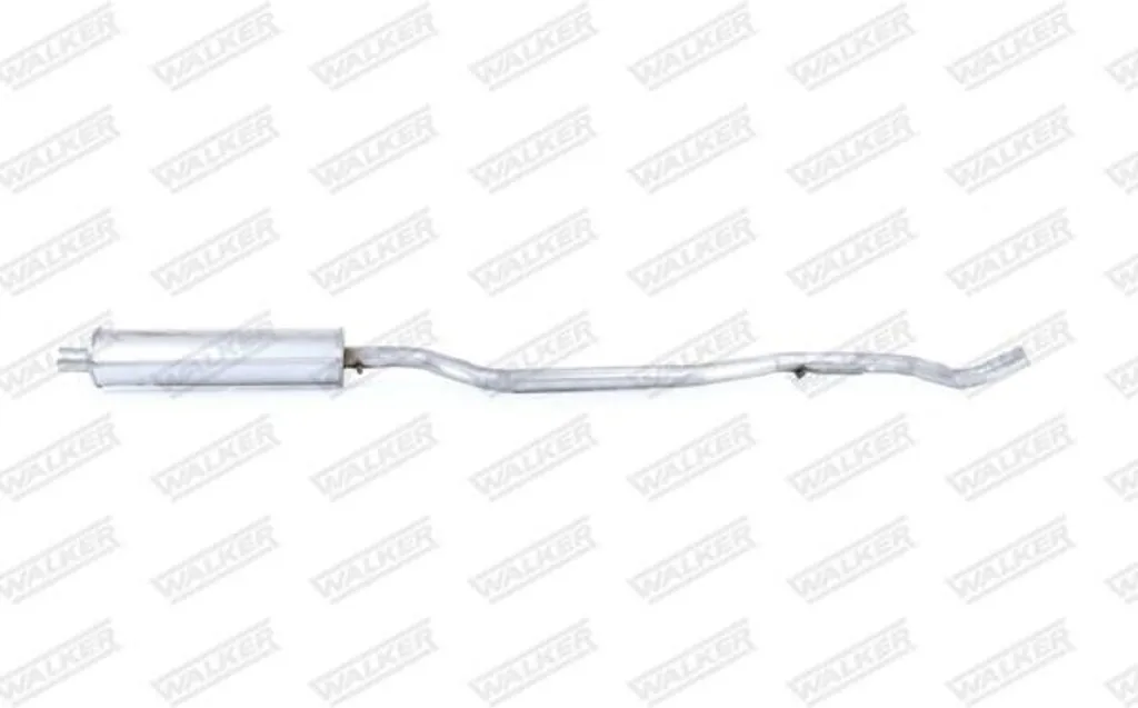 Pot Central WALKER 23027 Acier Aluminisé pour Berline Vectra C (Z02) OE