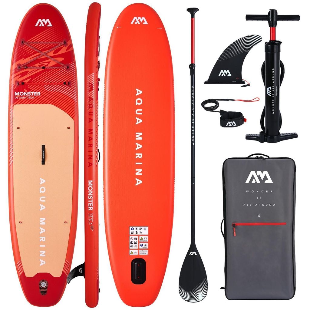 Aqua Marina Monster 2026 SUP Board 366 cm Set Allround per Immagine del prodotto 