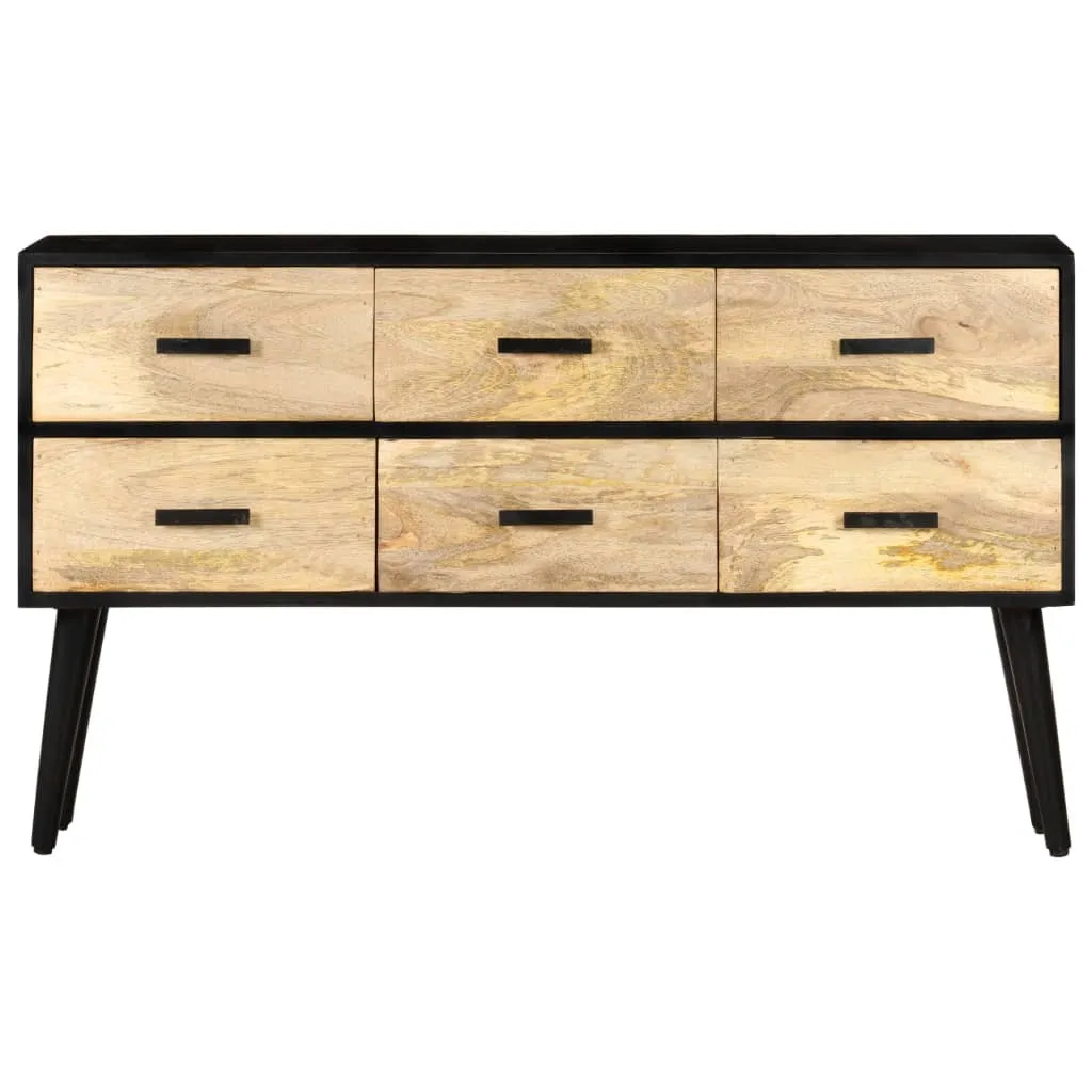 Buffet bois de manguier 110 cm pour ranger sans encombrer le salon - 2