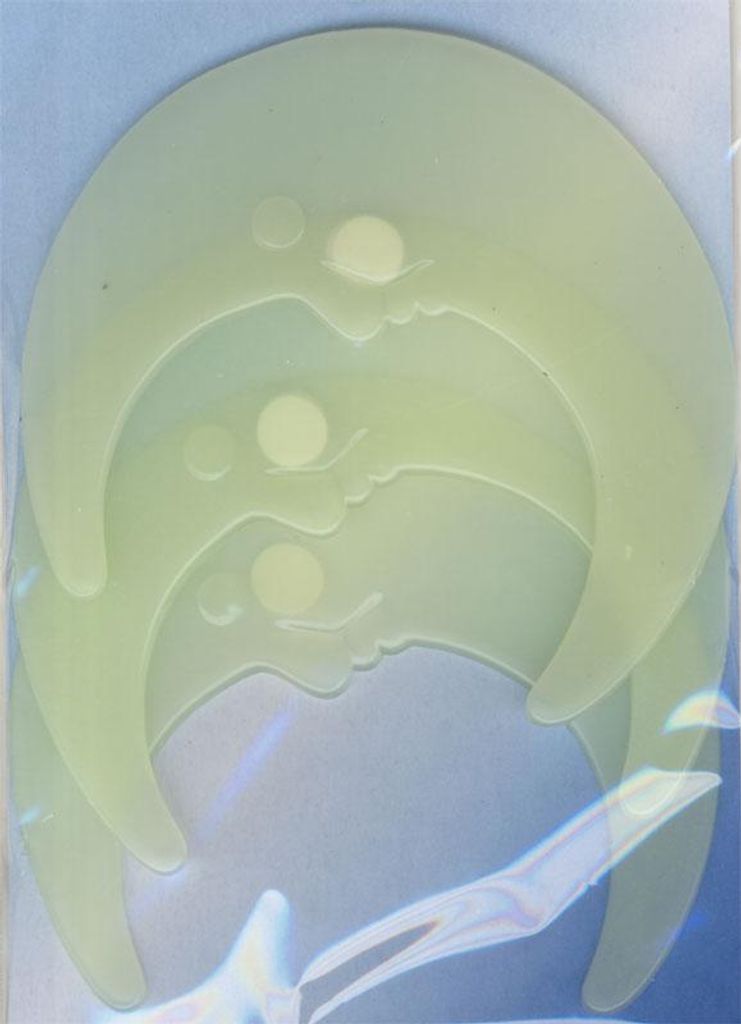 Herma 15018 Svítící nálepka měsíc - 3 kusy, fluorescenční Obrázek produktu 
