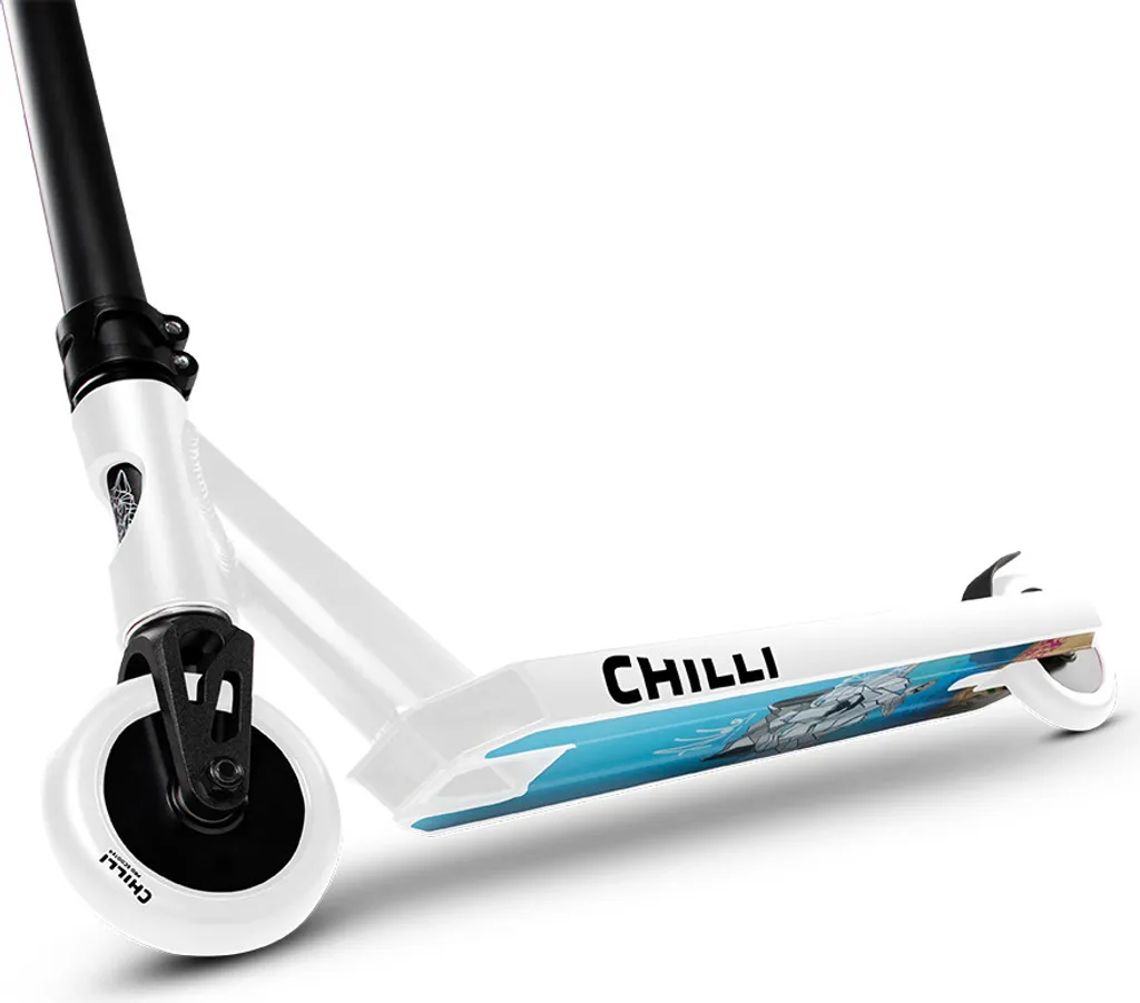 Chilli Archie Cole White - Trottoinette Freestyle Pro Performance Blanche - 12