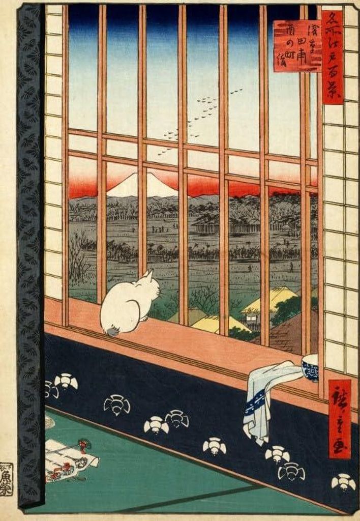 Grafika Puzzle Utagawa Hiroshige Asakusa Festival 1000 Teile Kunst