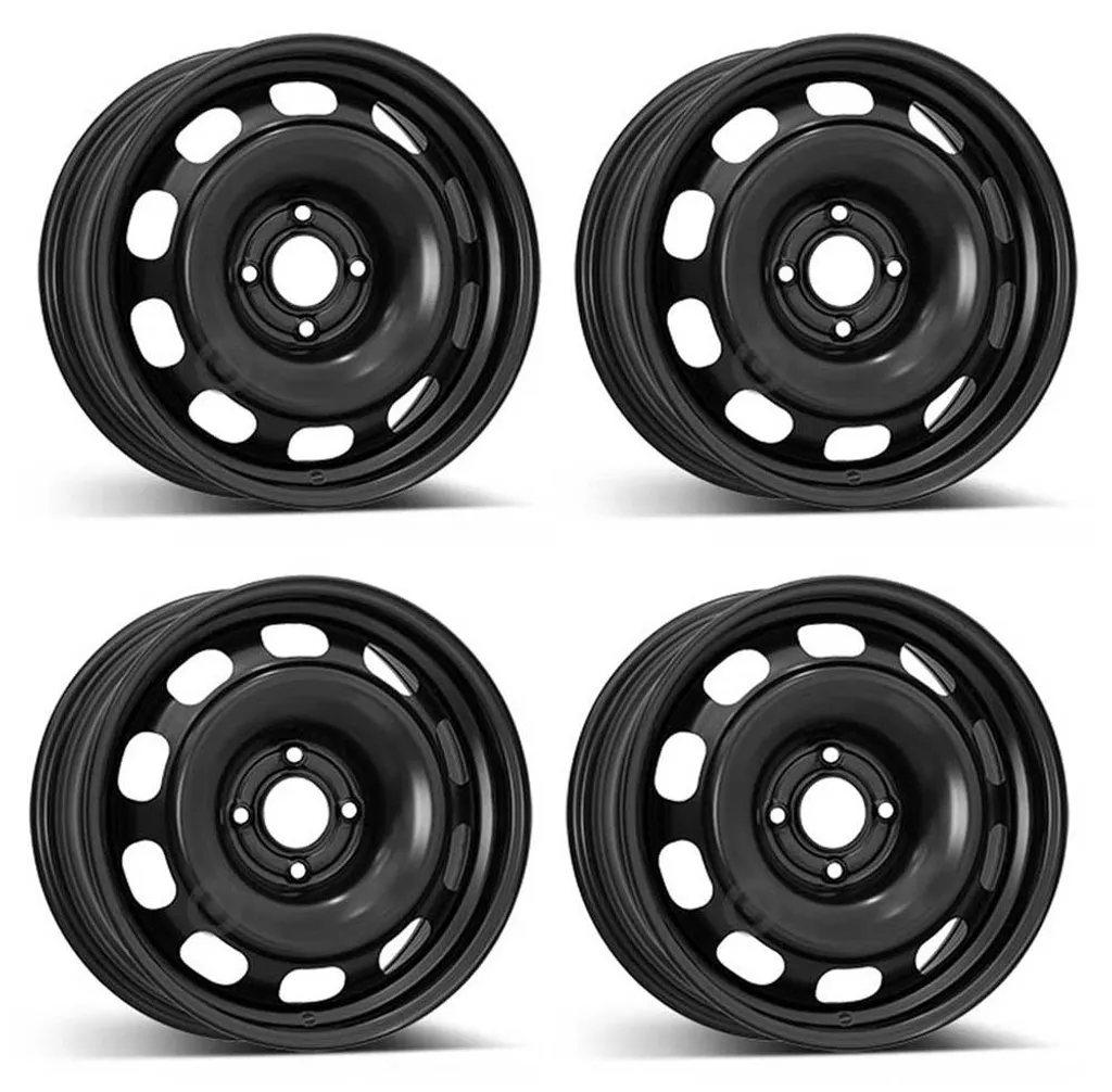 Jantes de Secours en Acier 16 Pouces Alcar pour Peugeot 208 Pack de 4