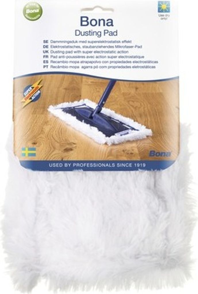 Remplacement du mop Bona Dusting Pad sleeve blanc Image du produit 