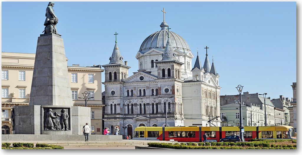 Tulup Leinwandbild - 140x70 cm - Wandkunst - Drucke auf Leinwand - Leinwanddruck - Sehenswürdigkeiten & Architektur - Beige - Lodsch