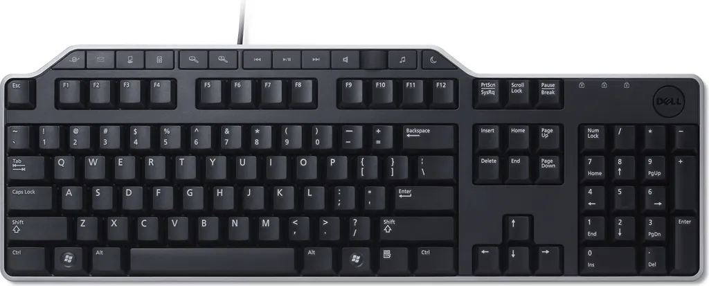 Clavier d'ordinateur Dell Allemand QWERTZ - Accessoire de Saisie Original