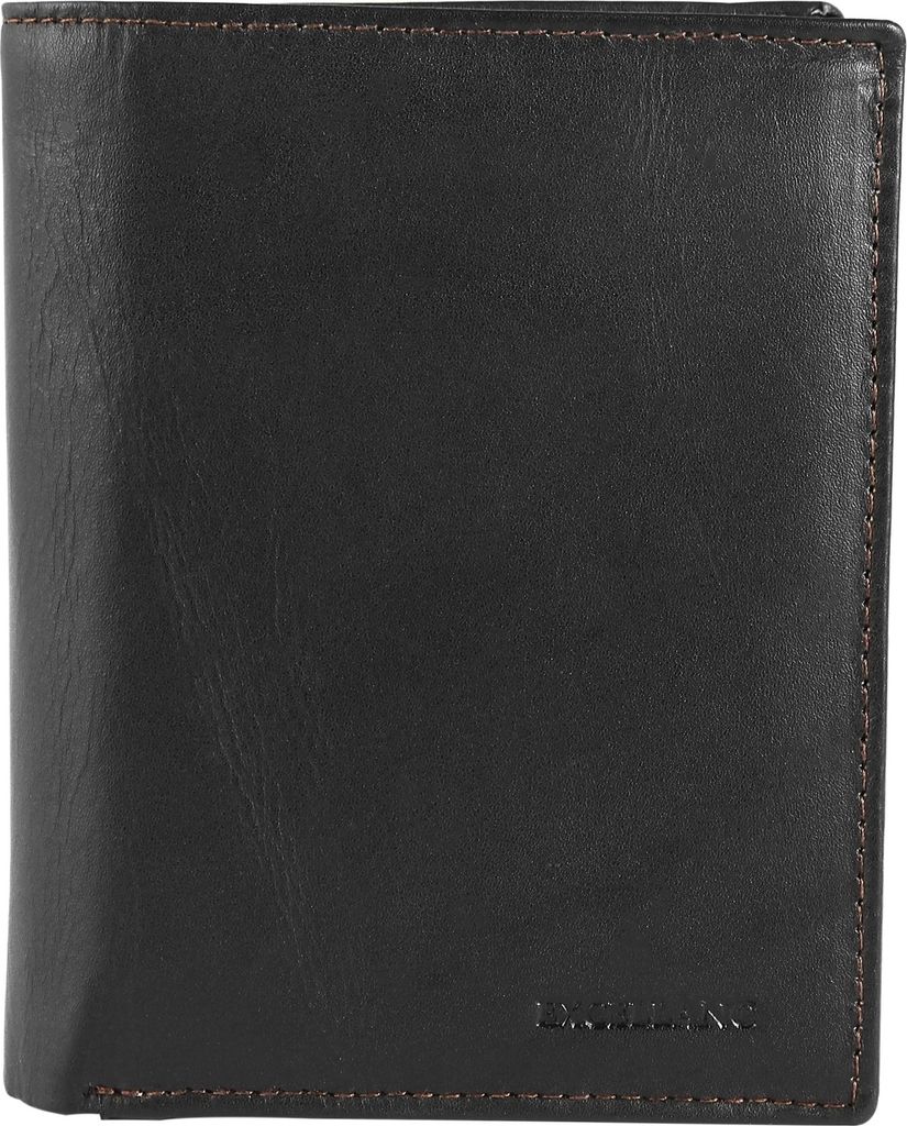 Excellanc Herren Geldbörse aus Echtleder. Format 10 x 12 cm.
