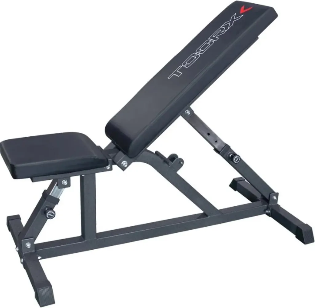 Banc musculation Toorx WBX-85 : Banc stable réglable pour exercice