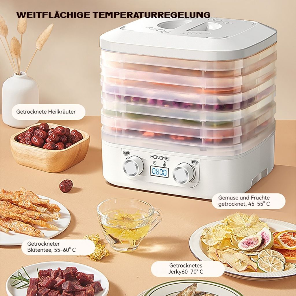 Dörrautomaten, Dörrautomat, 160W, Dörrgerät, Dehydrator, Produktbild 6