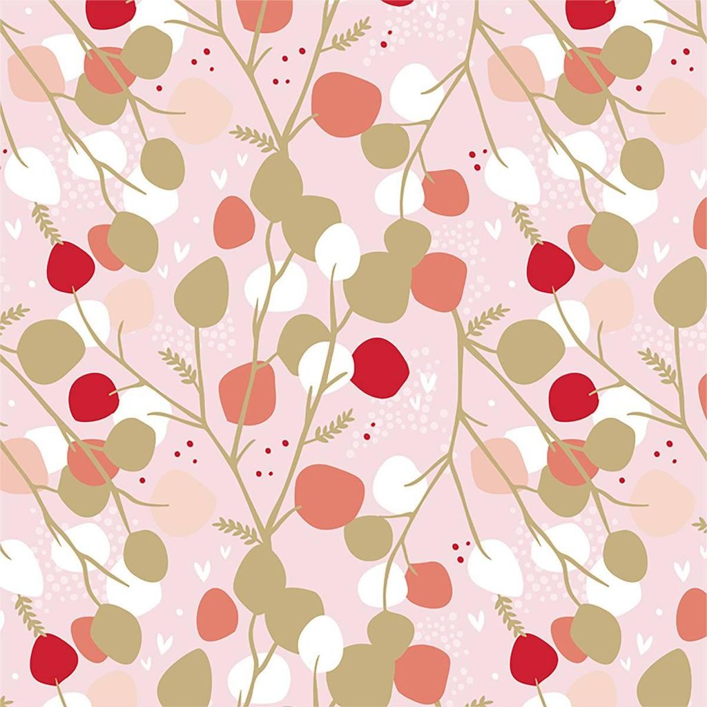 Klassisches geschenkpapier 200x70cm rosa - Feeric Lights & Christmas