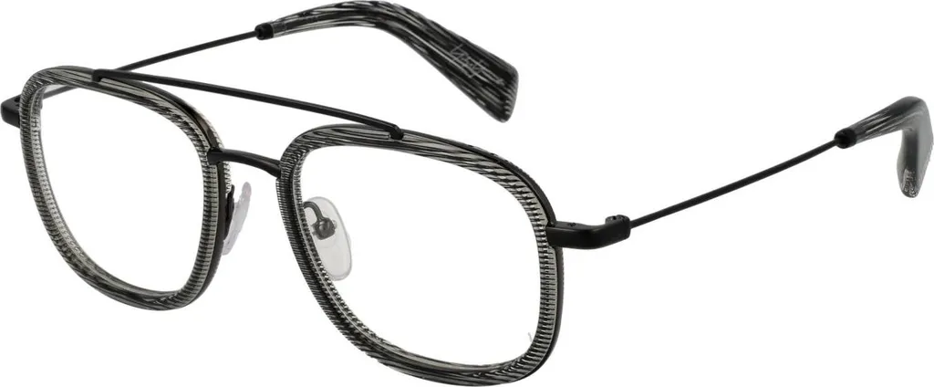 Monture de lunettes de vue YY1026 048 Yohji Yamamoto en métal léger