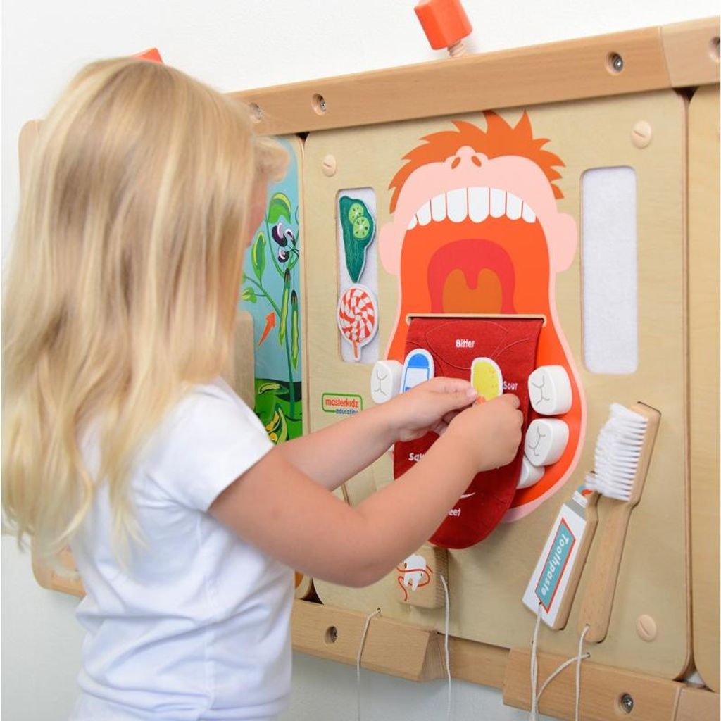 MASTERKIDZ Higiena Jamy Ustnej Ścienna Tablica Sensoryczna Zdjęcie produktu 