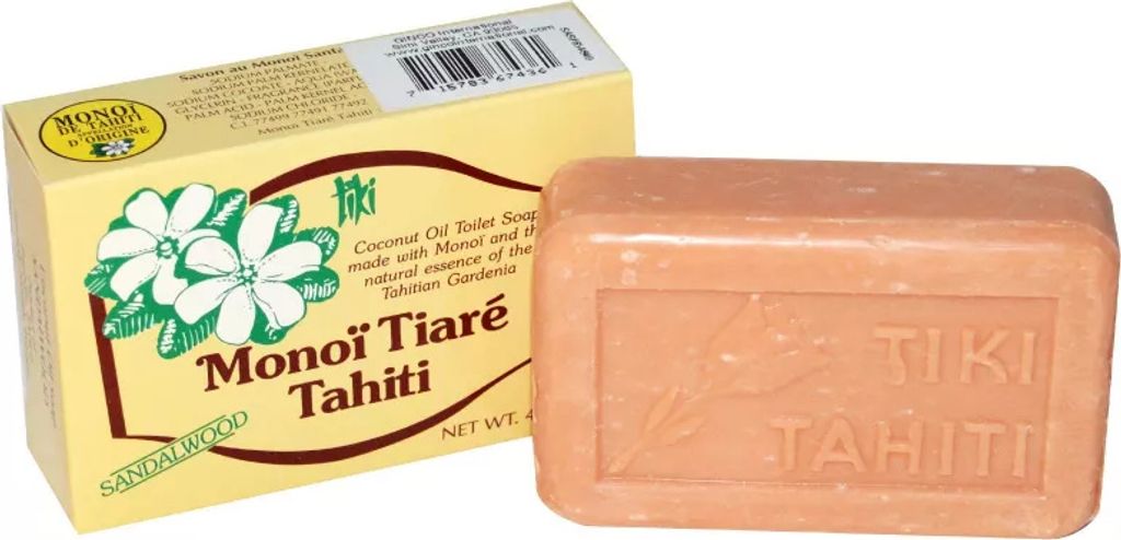 Monoi Tiki Tahiti - Monoi Tiare Sandelholz-Seife - 130g