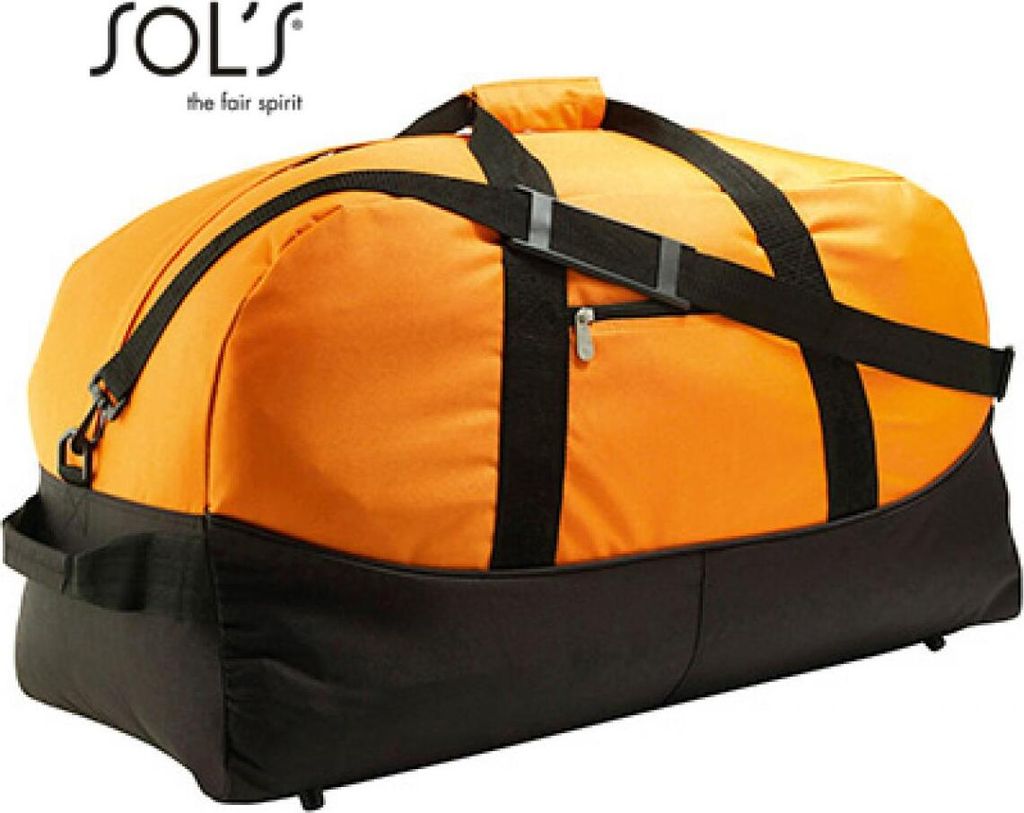 SOLs Bags 70650 | Reisetasche Stadium 65 / 65 x 30 x 28 cm - Farbe: Orange/Black - Größe: 65 x 30 x 28 cm