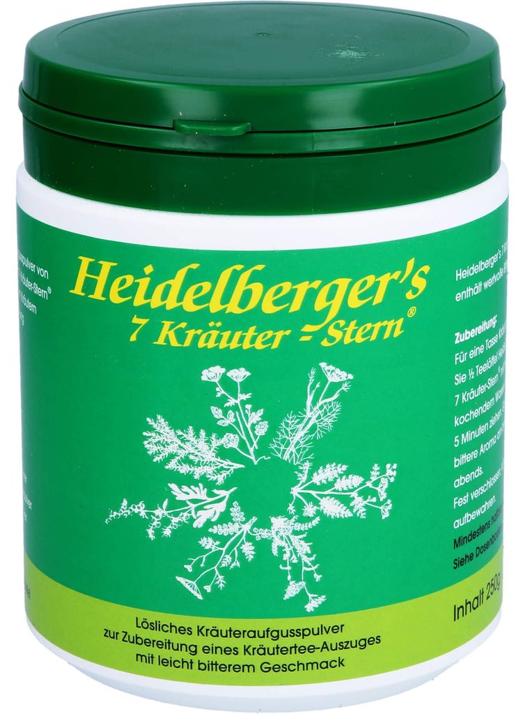 Heidelberger's 7 Kräuter-Stern lösliches Produktbild 