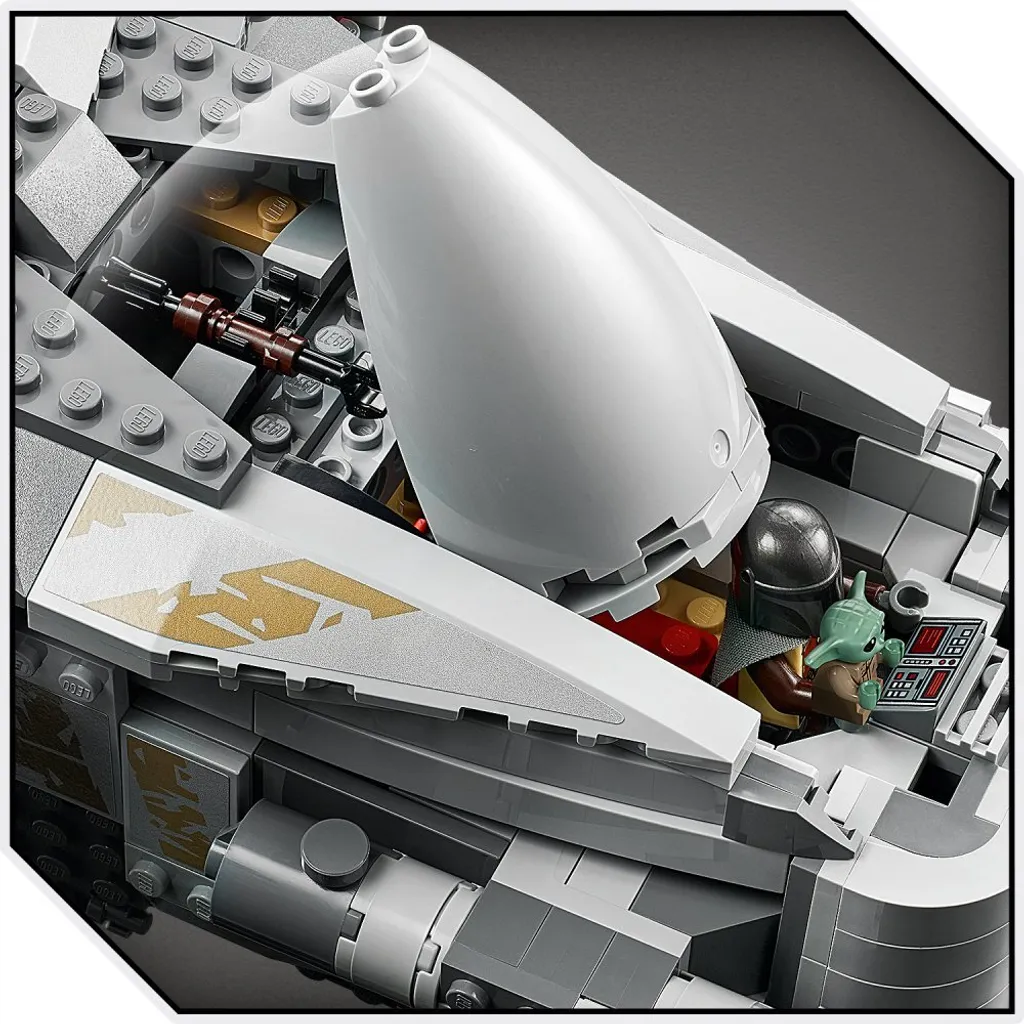 Jeu de Construction LEGO Star Wars Razor Crest Vaisseau Spatial - 21