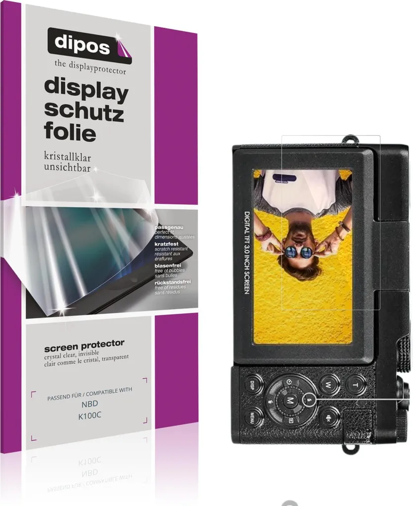 Kit 4 Pellicole dipos per NBD K100C - Protezione Display HD
