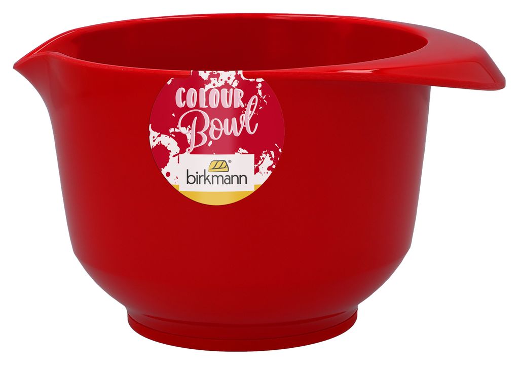 IRKMANN Rühr- und Servierschüssel, 0,75 Liter, rot, aus Produktbild 