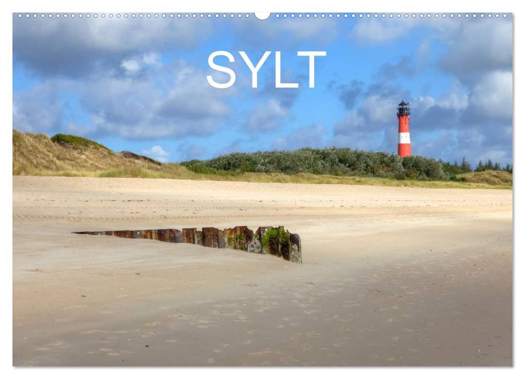 Sylt (Wandkalender 2027 DIN A2 quer), CALVENDO Monatskalender