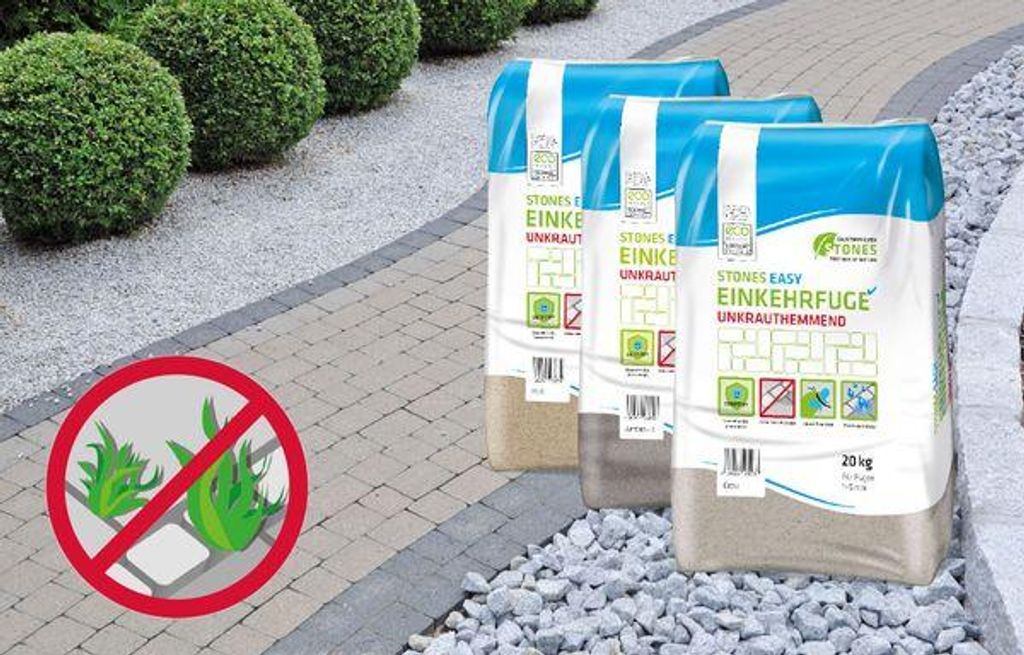 STONES EASY EINKEHRFUGE 1–5 mm Anthrazit 20 kg