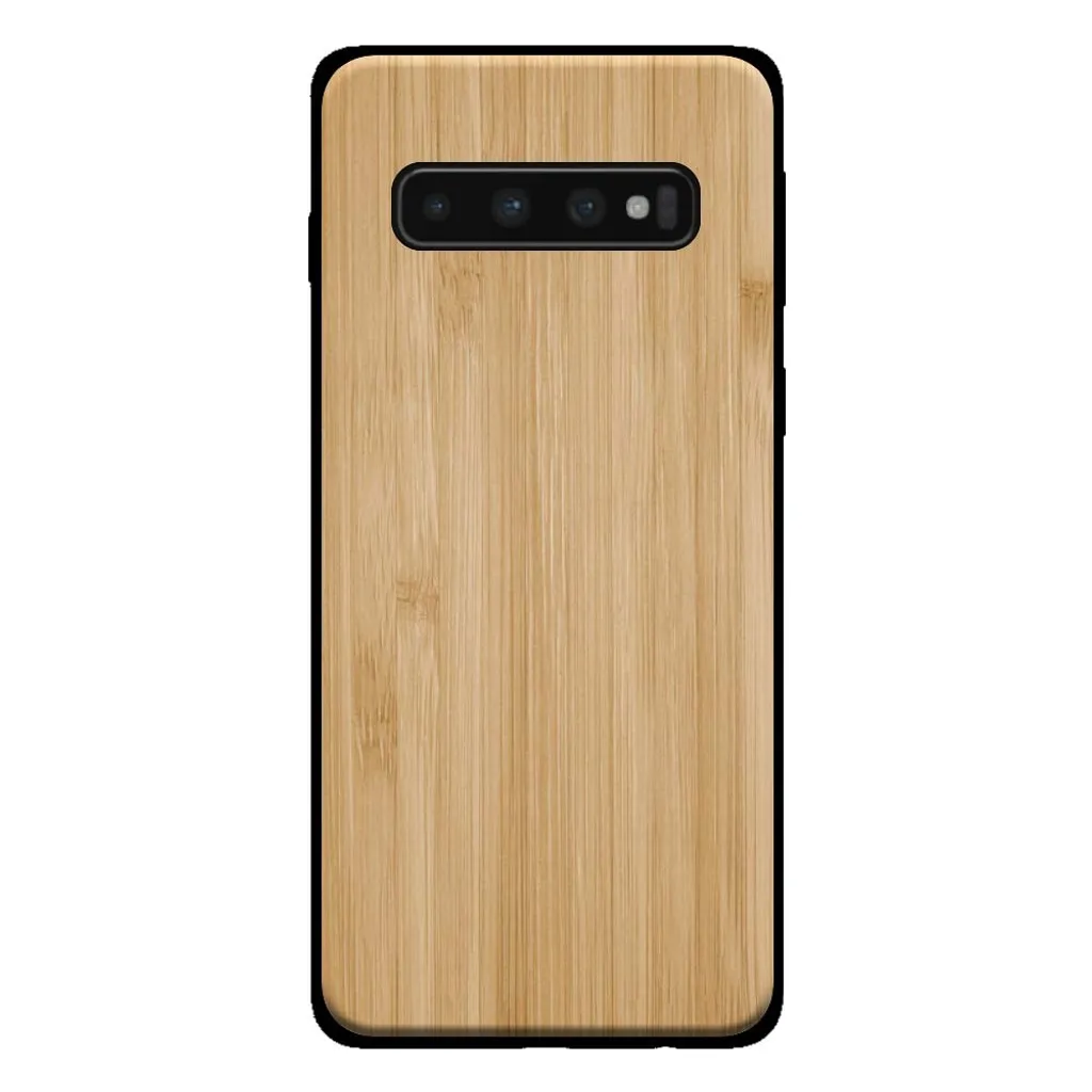 Cover Resistente Samsung S10 Plus Legno Marrone - Smartphonica