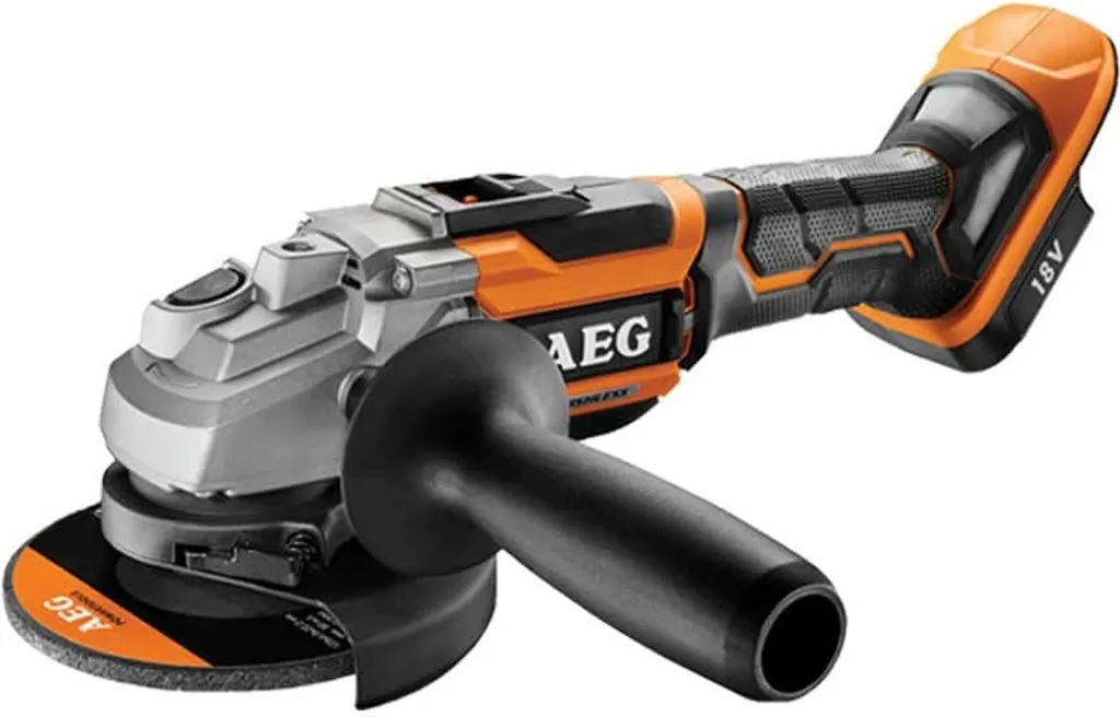 Meuleuse d'angle sans fil AEG 18V Breeze 125 mm BEWS18-125BL Polyvalente
